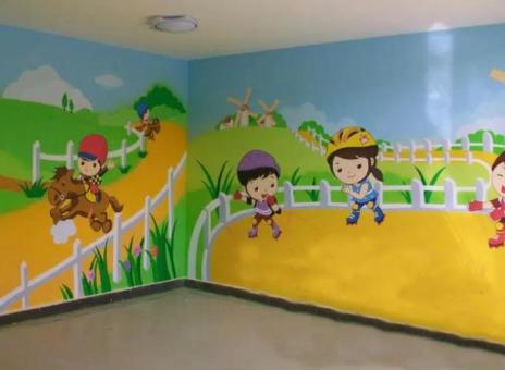 铜陵幼儿园墙体彩绘制作流程及注意事项