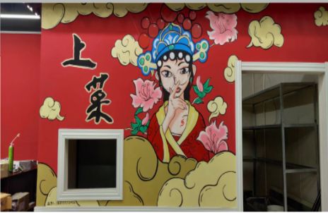 铜陵墙体彩绘的发展和应用