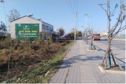 铜陵书山南院墙体广告