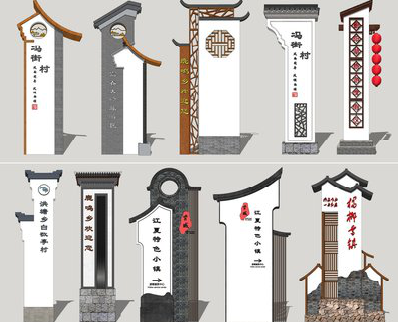 铜陵美丽乡村标识标牌有哪些分类？