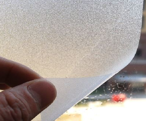 铜陵玻璃门外面粘广告用什么材料好？