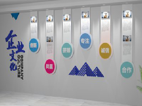 铜陵企业文化墙需要传递什么办公文化？